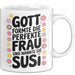 Susi Tasse Geschenk Gott Formte Die Perfekte Frau Susi Geschenkidee Weiß Trendation