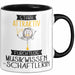 Musikwissenschaftlerin Tasse Geschenk Becher Stark Attraktiv Furchtlos Musikwissenschaftlerin Lustige Geschenkidee Trendation