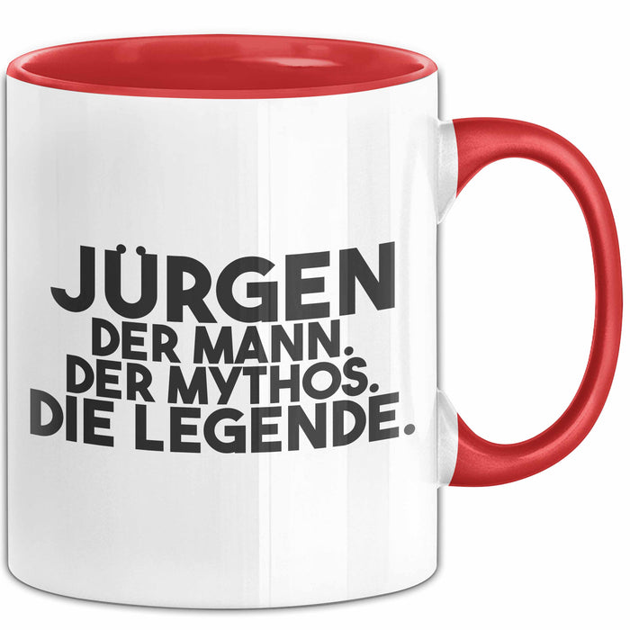 Juergen Tasse Juergen – Der Mann. Der Mythos. Die Legende. Geschenk