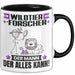 Wildtierforscher Tasse Geschenk für Wildtierforscher Der Mann Der Alles Kann Geschenkidee zum Geburtstag Schwarz Trendation