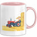 Landwirt Tasse Geschenk Lustige Geschenkidee Spruch Für Landleben Liebhaber Rosa Trendation