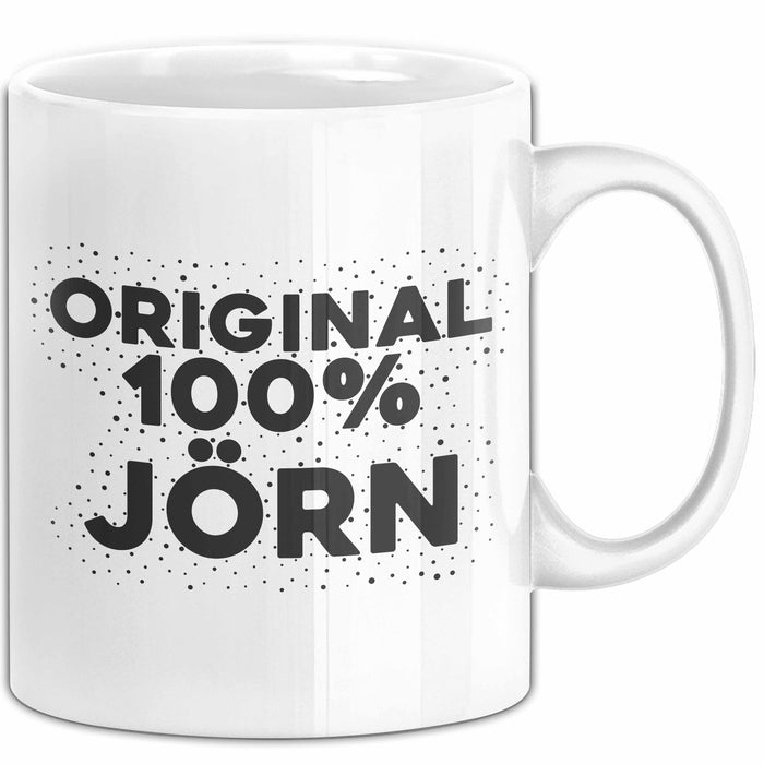 Joern Tasse Original 100% Joern Geschenk Weiß Trendation