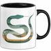 Reptil Schlange Tier Tasse Geschenk Lustige Geschenkidee Spruch Schwarz Trendation