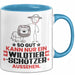 Wildtierschützer Geschenk Tasse So Gut Kann Nur Ein Wildtierschützer Aussehen Geschenkidee Kaffee-Becher Blau Trendation