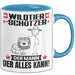 Wildtierschützer Tasse Geschenk für Wildtierschützer Der Mann Der Alles Kann Geschenkidee zum Geburtstag Blau Trendation