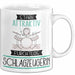 Schlagzeugerin Tasse Geschenk Becher Stark Attraktiv Furchtlos Schlagzeugerin Lustige Geschenkidee Weiß Trendation