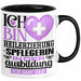 Heilerziehungspflegerin Ausbildung Start Geschenk Tasse Ich Bin Heilerziehungspflegerin In Der Ausbildung Ich Darf Das Kaffee-Becher Geschenkidee Schwarz Trendation