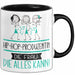 Hip-Hop-Produzentin Geschenk Tasse Becher Die Frau Die Allen Kann Geschenkidee für eine Hip-Hop-Produzentin Lustig Trendation