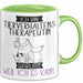 Tierverhaltenstherapeutin Tasse Geschenk Ich Bin Tierverhaltenstherapeutin Warum Weil Ich Es Kann Geschenkidee Geburtstag Grün Trendation