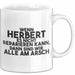Herbert Tasse Wenn Herbert Nicht Repariert, Sind Wir Am Arsch Geschenk Weiß Trendation