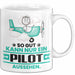 Pilot Geschenk Tasse So Gut Kann Nur Ein Pilot Aussehen Geschenkidee Kaffee-Becher Weiß Trendation