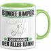 Bungee-Jumper Tasse Geschenk für Bungee-Jumper Der Mann Der Alles Kann Geschenkidee zum Geburtstag Grün Trendation
