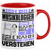 Musikblogger Geschenk Tasse Geschenkidee für Musikblogger Geburtstag Lustig Ich Bin Musikblogger Ich Kann Es Dir Erklären Aber Nicht Für Dich Verstehen Rot Trendation
