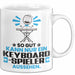 Keyboard-Spieler Geschenk Tasse So Gut Kann Nur Ein Keyboard-Spieler Aussehen Geschenkidee Kaffee-Becher Weiß Trendation