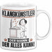 Klangkünstler Tasse Geschenk für Klangkünstler Der Mann Der Alles Kann Geschenkidee zum Geburtstag Weiß Trendation