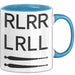 Schlagzeugspieler Schlagzeuger Schlagzeug Tasse Geschenk Lustige Geschenkidee Spruch Rlrr Lrll Blau Trendation