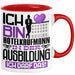 Hotelkaufmann Ausbildung Tasse Geschenk Ich Bin Hotelkaufmann In Der Ausbildung Ich Darf Das Geschenkidee Spruch Rot Trendation