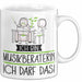 Geschenk für Musikberaterin Tasse Lustige Geschenkidee Geburtstag Ich Bin Musikberaterin Ich Darf Das Weiß Trendation