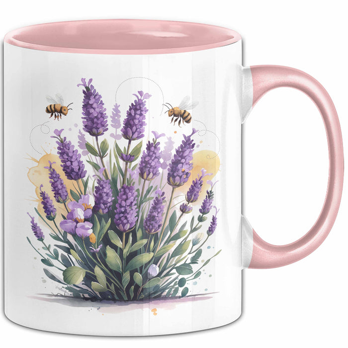 Gärtner Tasse Geschenkidee für Pflanzenliebhaber Spruch Rosa Trendation