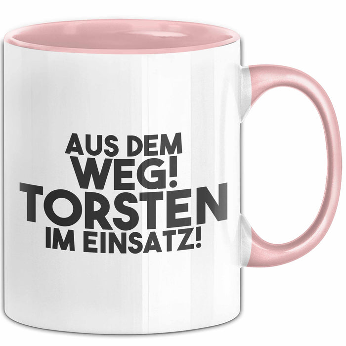 Torsten Tasse Aus Dem Weg! Torsten Im Einsatz! Geschenk