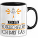 Geschenk für Vogelschützerin Tasse Lustige Geschenkidee Geburtstag Ich Bin Vogelschützerin Ich Darf Das Trendation