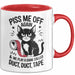 Katzen Tasse Geschenk Duct Duct Tape Geschenkidee Lustig Katze Sarkasmus Rot Trendation