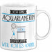 Aquarianerin Tasse Geschenk Ich Bin Aquarianerin Warum Weil Ich Es Kann Geschenkidee Geburtstag Weiß Trendation