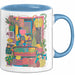 Maximalist Tasse Geschenk Lustige Geschenkidee Spruch Für Auffällige Deko Fans Blau Trendation