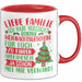Weihnachten Tasse Geschenk Familie Liebe Familie Ich Habe Versucht Das Beste Geschenk Für Euch Zu Finden Verwandt Spaß Gag Joke Kaffee-Becher Rot Trendation