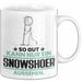 Snowshoer Geschenk Tasse So Gut Kann Nur Ein Snowshoer Aussehen Geschenkidee Kaffee-Becher Weiß Trendation