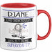 DJane Und Prinzessin Tasse Geschenk Für Eine DJane Geburtstag Was Ist Deine Superkraft Rot Trendation