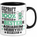 Aquarium-Hobbyist Geschenk Lustiger Spruch für Aquarium-Hobbyist Geschenkidee Bester Aquarium-Hobbyist Der Welt Schwarz Trendation