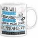 Rennfahrerin Tasse Geschenk Spruch Wer Will Schon Prinzessin Sein Wenn Man Auch Rennfahrerin Sein Kann Weiß Trendation