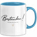 Schüler Abschluss Tasse Geschenk Lustige Geschenkidee Spruch Bestanden Wir Sind Stolz Auf Dich Blau Trendation