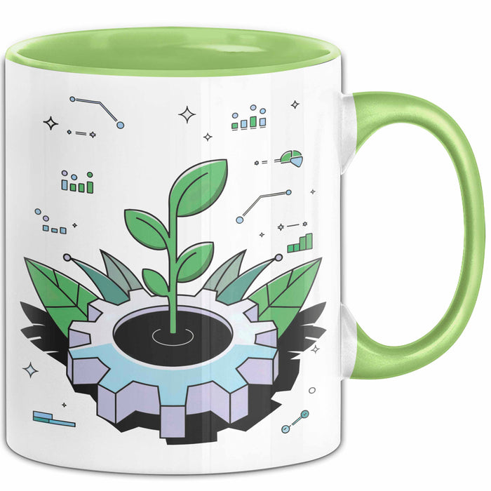 Nachhaltigkeits Berater Tasse Geschenk Lustige Geschenkidee Spruch Für Grüne Berater Grün Trendation