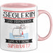 Seglerin Und Prinzessin Tasse Geschenk Für Eine Seglerin Geburtstag Was Ist Deine Superkraft Rosa Trendation