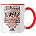 TRENDATION 30. Geburtstag Tasse Frau Mann Geschenk 30er Geschenkidee 30 Mutter Vater Rot Trendation