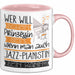 Jazz-Pianistin Tasse Geschenk Spruch Wer Will Schon Prinzessin Sein Wenn Man Auch Jazz-Pianistin Sein Kann Rosa Trendation
