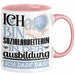 Sozialarbeiterin Ausbildung Start Geschenk Tasse Ich Bin Sozialarbeiterin In Der Ausbildung Ich Darf Das Kaffee-Becher Geschenkidee Rosa Trendation