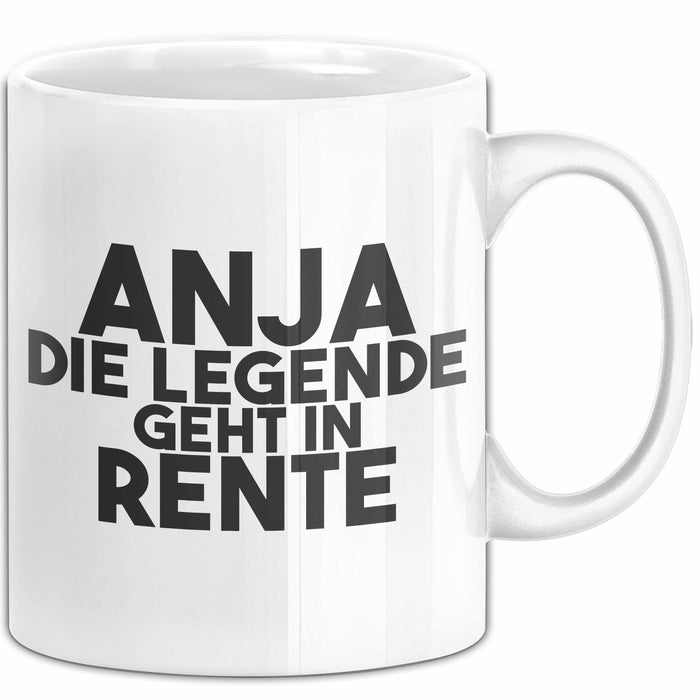 Anja Tasse Anja – Die Legende Geht In Rente Geschenk