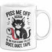 Katzen Tasse Geschenk Duct Duct Tape Geschenkidee Lustig Katze Sarkasmus Weiß Trendation