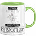 Reitsportlerin Tasse Geschenk Becher Stark Attraktiv Furchtlos Reitsportlerin Lustige Geschenkidee Grün Trendation