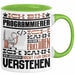 Programmierer Geschenk Tasse Geschenkidee für Programmierer Geburtstag Lustiger Spruch Ich Bin Programmierer Ich Kann Es Dir Erklären Aber Nicht Für Dich Verstehen Grün Trendation