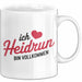 Heidrun Tasse Geschenk Ich Bin Vollkommen Heidrun Geschenkidee Geburtstag Weiß Trendation