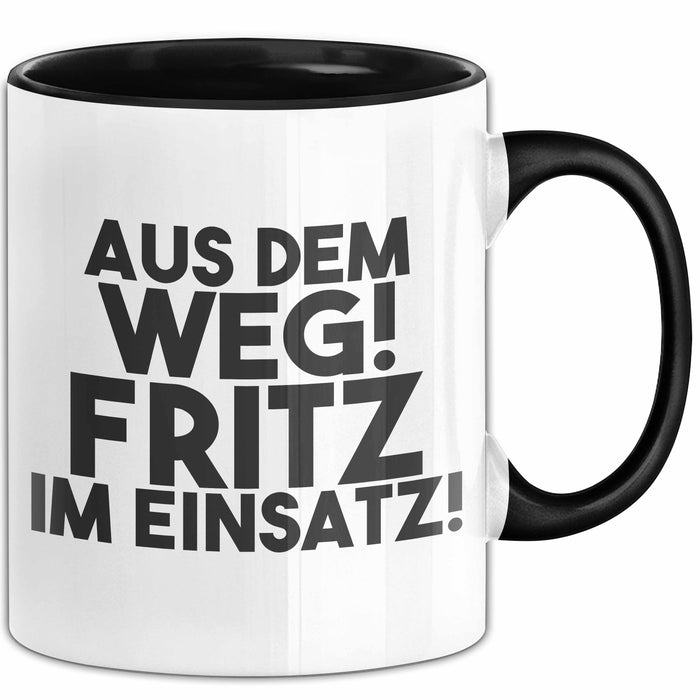 Fritz Tasse Aus Dem Weg! Fritz Im Einsatz! Geschenk