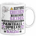 Paintballspieler Geschenk Tasse Lustiger Spruch Erheben Sie Sich Der Paintballspieler Betritt den Raum Weiß Trendation