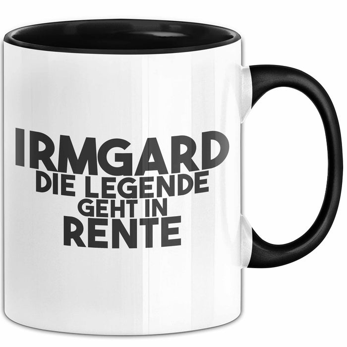 Irmgard Tasse Irmgard – Die Legende Geht In Rente Geschenk