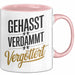 Onkel Sarkastisch Sarkasmus Tasse Geschenk Lustige Geschenkidee Spruch Gehasst Verdammt Vergöttert Rosa Trendation