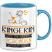 Ringerin Weil Es Keinen Schöneren Beruf Gibt Tasse Geschenk für Eine Ringerin Lustig Blau Trendation
