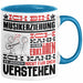 Musikerziehung Geschenk Tasse Lustige Geschenkdiee für einen Musikerziehung Geburtstag Ich Bin Musikerziehung Ich Kann Es Dir Erklären Aber Nicht Für Dich Verstehen Blau Trendation